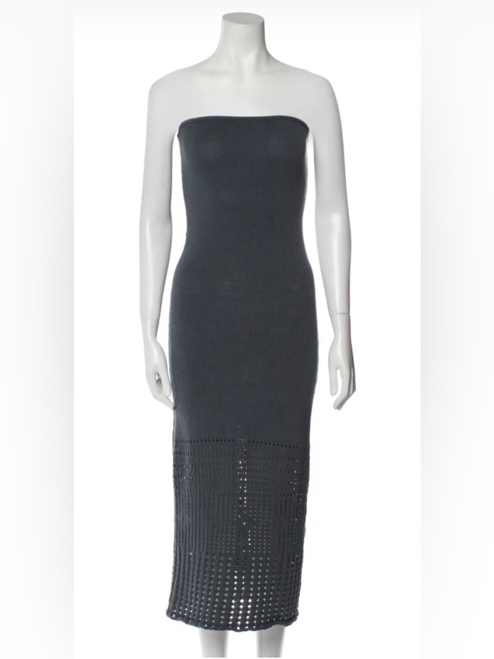 Reformation Strapless Knit Maxi Dress